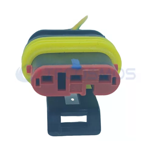 Wire Harness Plug of Automobile Waterproof Connector 3 Pin Female 202087-1 - image 3